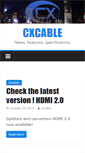 Mobile Screenshot of cxcable.com